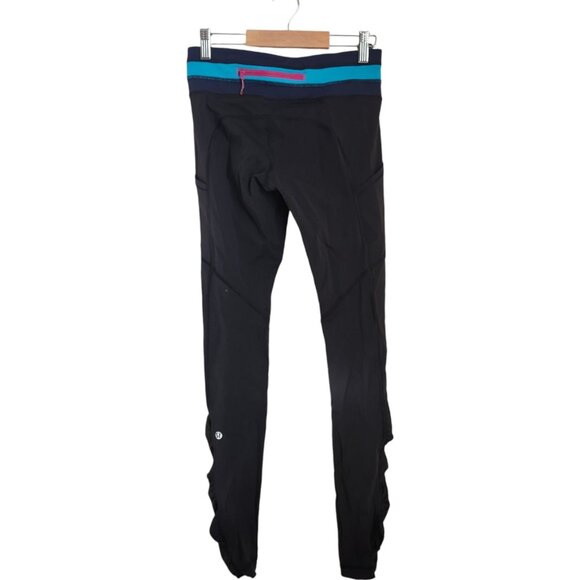Lululemon Speed Tight Interlock Size 4‎ Black Luxtreme Legging Inseam 29" - Picture 2 of 10